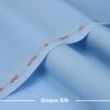 Silver Gold US-2 The Best LATHA Cotton Fabric in Pakistan - Sky