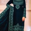 Marine Embroidered Pure Velvet Yado ki dulhan - Zink